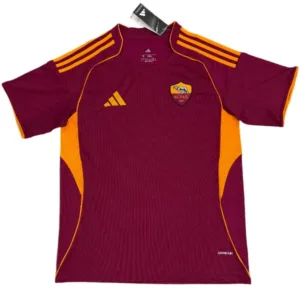 AS Roma Camiseta 2025 2026 Casa Roja - Camiseta As Roma | escamisetasfutbol