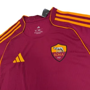 AS Roma Camiseta 2025 2026 Casa Roja - Camiseta As Roma | escamisetasfutbol