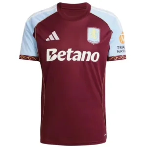 Aston Villa Camiseta 2025 2026 Casa Roja - Camiseta Aston Villa | escamisetasfutbol