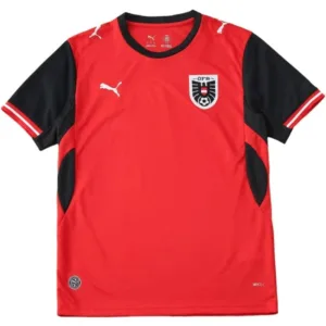 Austria Camiseta 2026 Casa Roja - Camiseta Austria 2026 | escamisetasfutbol