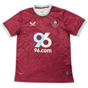 Burnley FC Camiseta 2025 2026 Casa Roja - Camiseta Burnley Fc | escamisetasfutbol