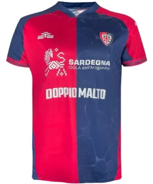 Cagliari Calcio Camiseta 2025 2026 Casa Roja - Camiseta Serie A Cagliari Calcio | escamisetasfutbol