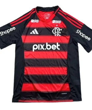 Flamengo Camiseta 2025 2026 Casa Roja - Camiseta Flamengo | escamisetasfutbol