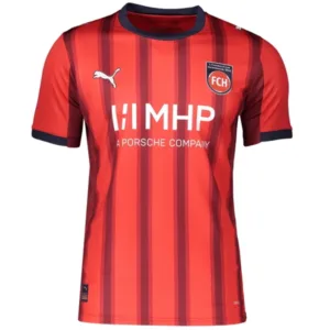 1. FC Heidenheim Camiseta 2025 2026 Casa Roja - 1 Fc Heidenheim 1846 Camiseta | escamisetas-futbol.com
