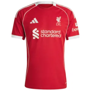 Liverpool Camiseta 2025 2026 Casa Roja - Camiseta Liverpool | escamisetasfutbol