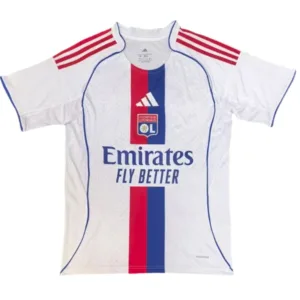 Lyon Camiseta 2025 2026 Casa Blanca - Camiseta Lyon | escamisetasfutbol