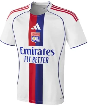 Lyon Camiseta 2025 2026 Casa Blanca - Camiseta Lyon | escamisetasfutbol