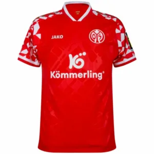 Maguncia 05 Camiseta 2025 2026 Casa Roja - Camiseta Bundesliga Maguncia 05 | escamisetasfutbol