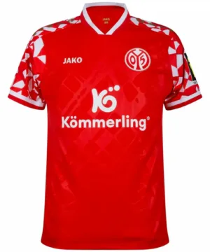 Maguncia 05 Camiseta 2025 2026 Casa Roja - Camiseta Bundesliga Maguncia 05 | escamisetasfutbol