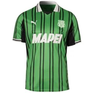 Sassuolo Camiseta 2025 2026 Casa Verde - Camiseta Serie A Sassuolo | escamisetasfutbol