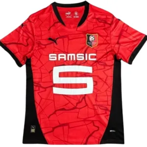 Stade Rennais Camiseta 2024 2025 Casa Roja - Camiseta Stade Rennais | escamisetasfutbol