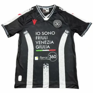 Udinese Camiseta 2025 2026 Casa Negra - Camiseta Serie A Udinese | escamisetasfutbol