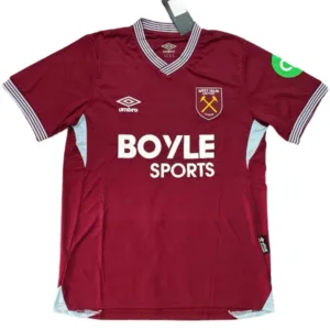 West Ham United Camiseta 2025 2026 Casa Roja - Camiseta West Ham United | escamisetasfutbol