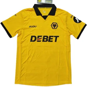 Wolves FC Camiseta 2025 2026 Casa Amarilla | escamisetasfutbol