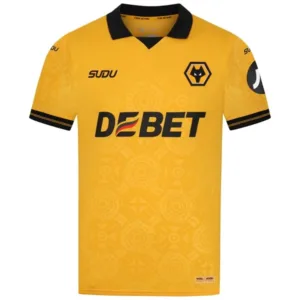 Wolves FC Camiseta 2025 2026 Casa Amarilla | escamisetasfutbol