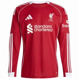 Liverpool Camiseta 2025 2026 Casa Roja - Camiseta Liverpool | escamisetasfutbol
