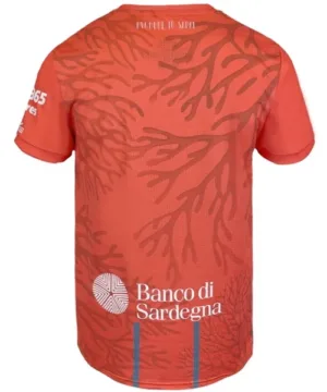 Cagliari Calcio Camiseta 2025 2026 cuarta Naranja - Camiseta Serie A Cagliari Calcio | escamisetasfutbol