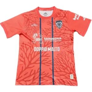 Cagliari Calcio Camiseta 2025 2026 cuarta Naranja - Camiseta Serie A Cagliari Calcio | escamisetasfutbol