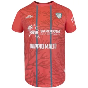 Cagliari Calcio Camiseta 2025 2026 cuarta Naranja - Camiseta Serie A Cagliari Calcio | escamisetasfutbol