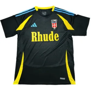 Como 1907 Camiseta 2024 2025 cuarta Negra - Camiseta Serie A Como 1907 | escamisetasfutbol