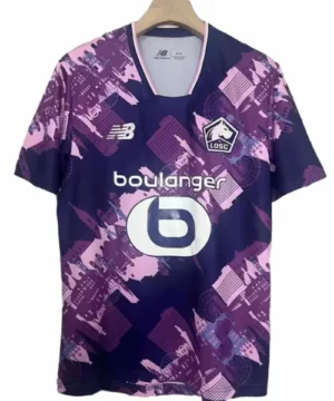 Lille OSC Camiseta 2025 2026 cuarta Púrpura - Camiseta Lille Osc | escamisetasfutbol