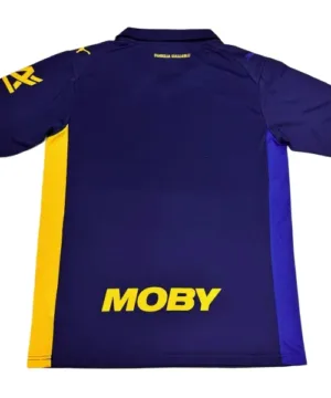 Parma Camiseta 2025 2026 cuarta Azul - Camiseta Real Madrid Parmalat | escamisetasfutbol