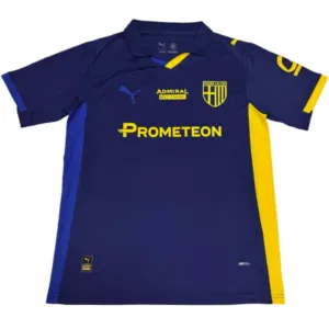 Parma Camiseta 2025 2026 cuarta Azul - Camiseta Real Madrid Parmalat | escamisetasfutbol