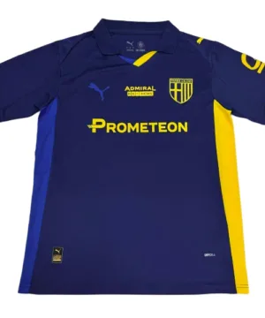 Parma Camiseta 2025 2026 cuarta Azul - Camiseta Real Madrid Parmalat | escamisetasfutbol