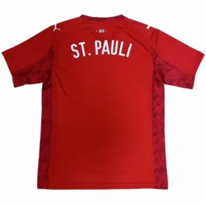 FC St. Pauli Camiseta 2025 2026 cuarta Roja - Camiseta Fc St Pauli | escamisetasfutbol
