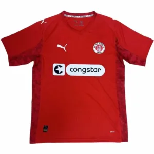 FC St. Pauli Camiseta 2025 2026 cuarta Roja - Camiseta Fc St Pauli | escamisetasfutbol