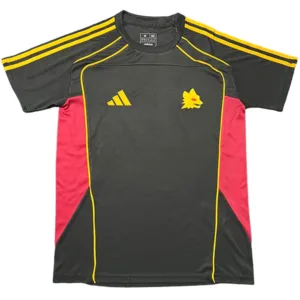 AS Roma Camiseta 2025 2026 Especial Negra - Camiseta As Roma | escamisetasfutbol