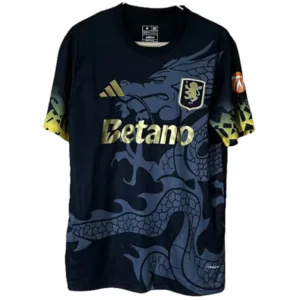 Aston Villa Camiseta 2025 2026 Especial Negra - Camiseta Aston Villa | escamisetasfutbol