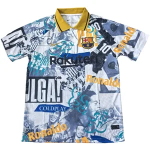 FC Barcelona Camiseta 2025 2026 Especial Blanca - Camiseta Barcelona | escamisetasfutbol