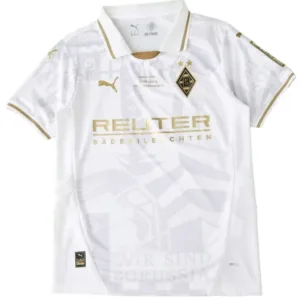 Borussia Mönchengladbach Camiseta 2025 2026 Especial Blanca - Camiseta Borussia Mönchengladbach 25 26 | escamisetasfutbol