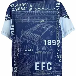 Everton Camiseta 2025 2026 Especial Azul - Camiseta Everton | escamisetasfutbol