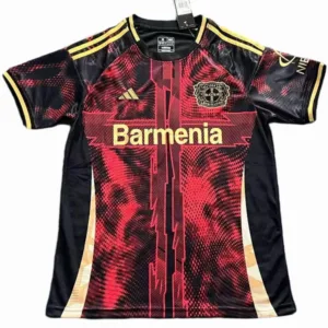 Bayer 04 Leverkusen Camiseta 2025 2026 Especial Roja - Camiseta Bayer 04 Leverkusen | escamisetas-futbol.com