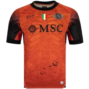 SSC Napoli Camiseta 2025 2026 Especial Naranja - Camiseta Serie A SSC Napoli | escamisetasfutbol