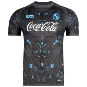 SSC Napoli Camiseta 2025 2026 Especial Negra - Camiseta Serie A SSC Napoli | escamisetasfutbol