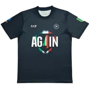 SSC Napoli Camiseta 2025 Especial Negra - Camiseta Serie A SSC Napoli | escamisetasfutbol