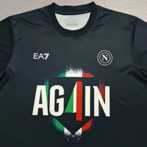 SSC Napoli Camiseta 2025 Especial Negra - Camiseta Serie A SSC Napoli | escamisetasfutbol