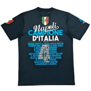 SSC Napoli Camiseta 2025 Especial Negra - Camiseta Serie A SSC Napoli | escamisetasfutbol