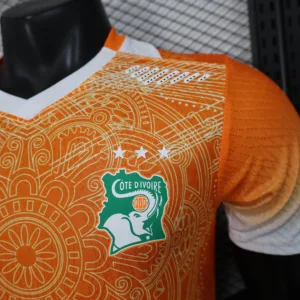 Costa De Marfil Camiseta Edición Jugadores 2026 Especial Naranja - Camiseta Costa De Marfil | escamisetasfutbol