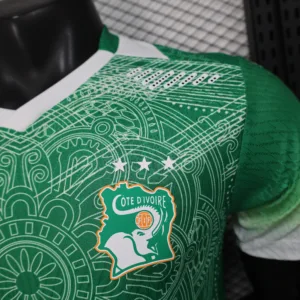 Costa De Marfil Camiseta Edición Jugadores 2026 Especial Verde - Camiseta Costa De Marfil | escamisetasfutbol