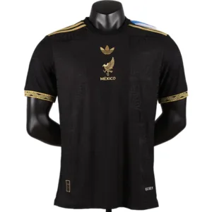 México Camiseta Edición Jugadores 2026 Especial Negra - Camiseta Selección México | escamisetasfutbol