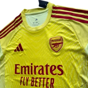 Arsenal Camiseta 2025 2026 Portero Amarilla - Camiseta Arsenal | escamisetasfutbol