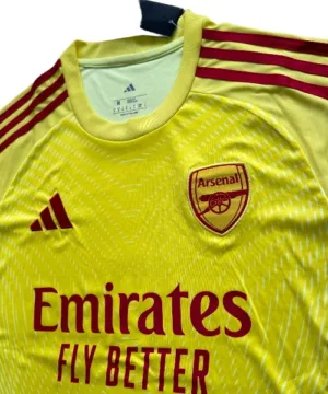 Arsenal Camiseta 2025 2026 Portero Amarilla - Camiseta Arsenal | escamisetasfutbol
