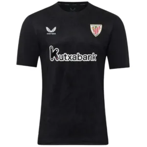 Athletic Bilbao Camiseta 2025 2026 Portero Negra - Camiseta La Liga Athletic Bilbao | escamisetasfutbol