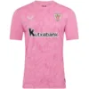 Athletic Bilbao Camiseta 2025 2026 Portero Rosa - Camiseta La Liga Athletic Bilbao | escamisetasfutbol