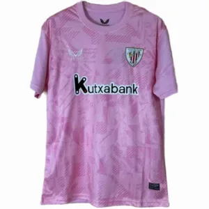 Athletic Bilbao Camiseta 2025 2026 Portero Rosa - Camiseta La Liga Athletic Bilbao | escamisetasfutbol