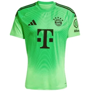 Bayern Múnich Camiseta 2025 2026 Portero Verde - Camiseta Bayern Múnich 2026 | escamisetas-futbol.com